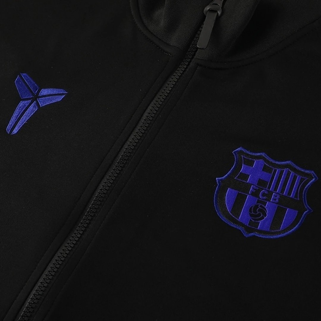 Barcelona Track Jacket 2025 26 Black Purple — photo 4