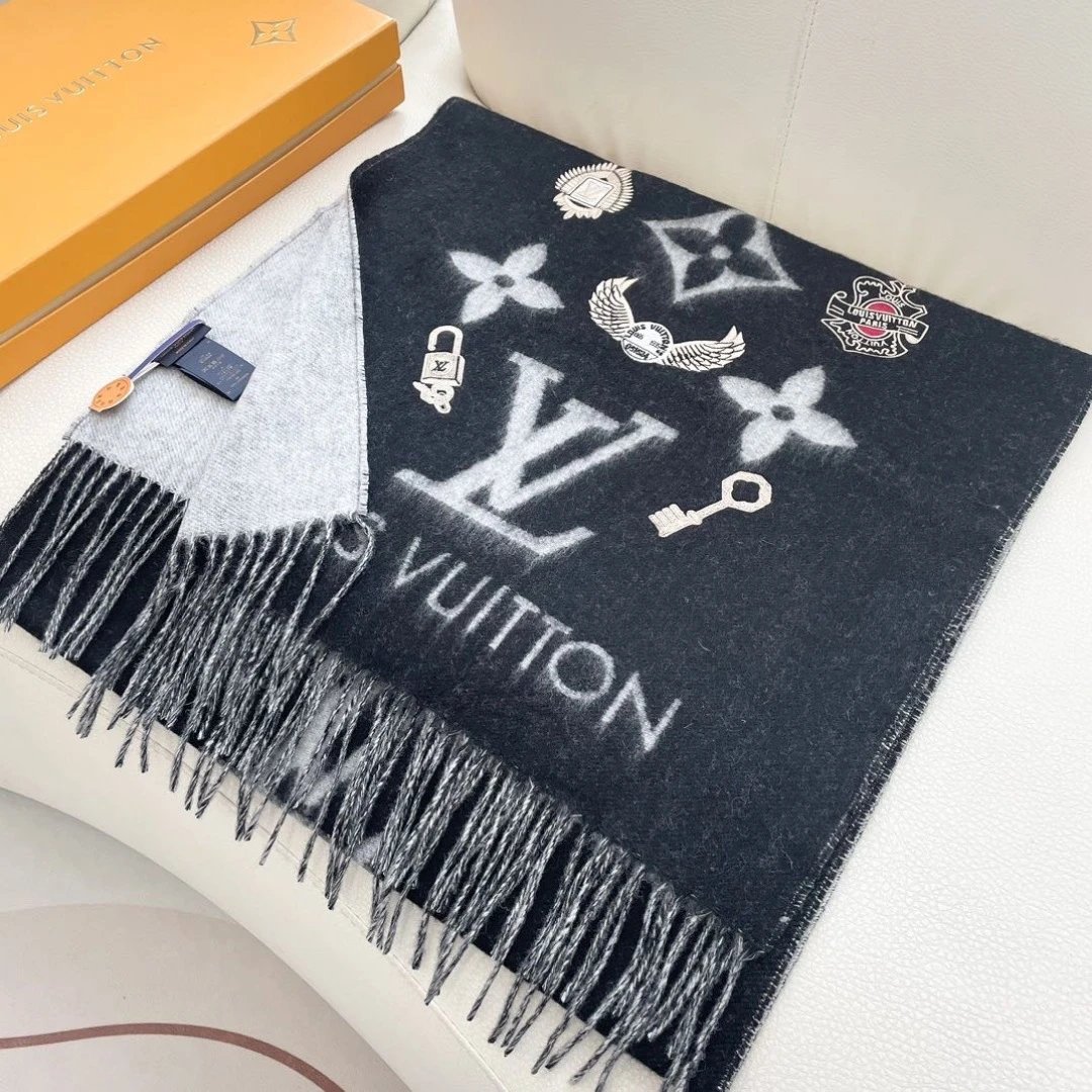 Louis Vuitton Cashmere Scarf Ver.D — Photo 2