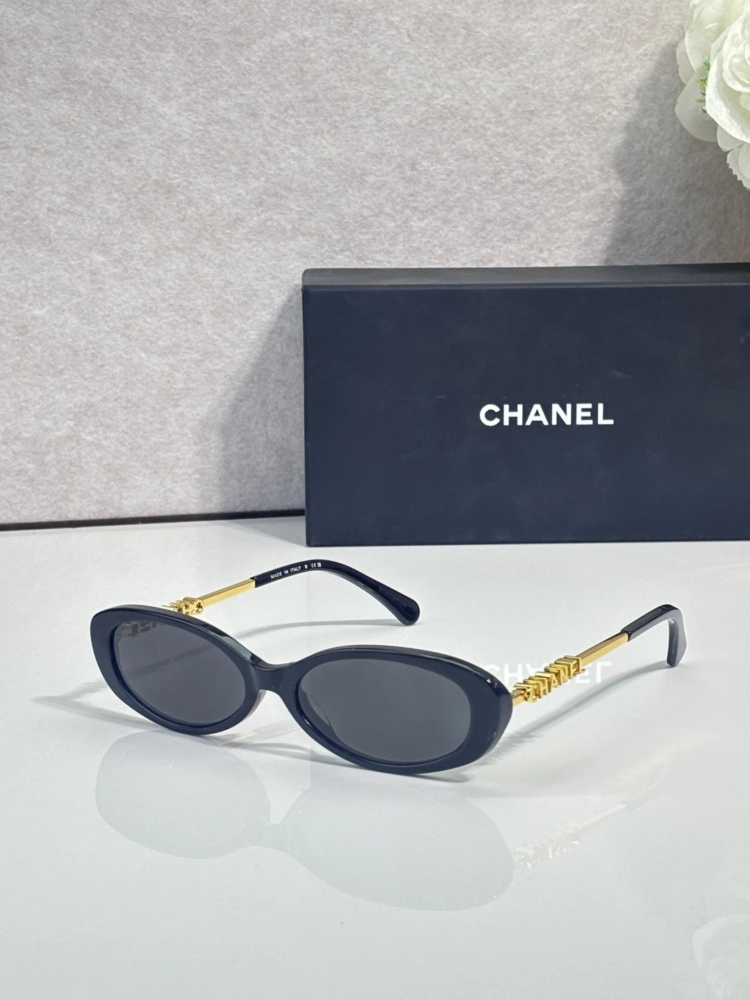 Chanel 5565 Sunglasses 54-17-140 — Zdjęcie 6