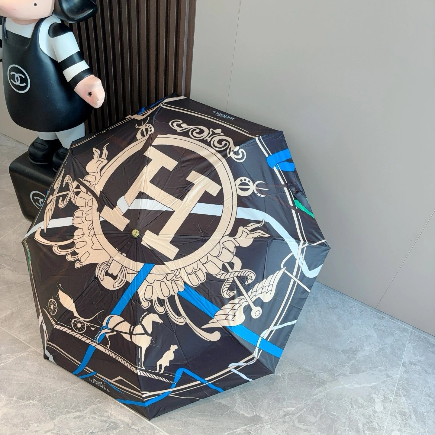Hermes UV Protection Folding Umbrella Ver.F — Photo 8