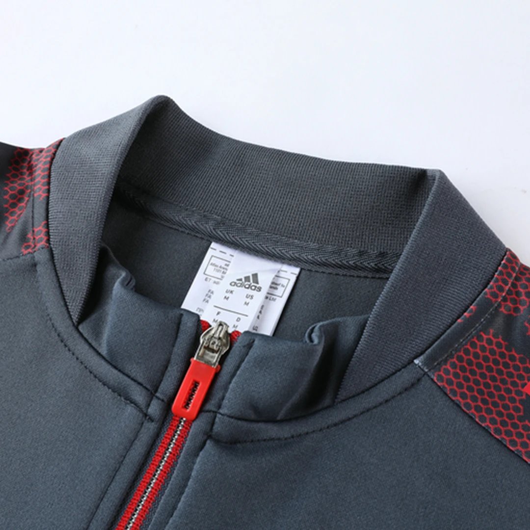 CR Flamengo Track Jacket 2021 22 Grey — photo 4