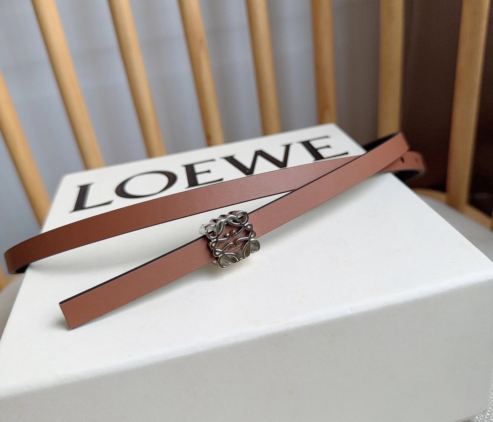 Loewe Leather Reversible Belt — photo 2