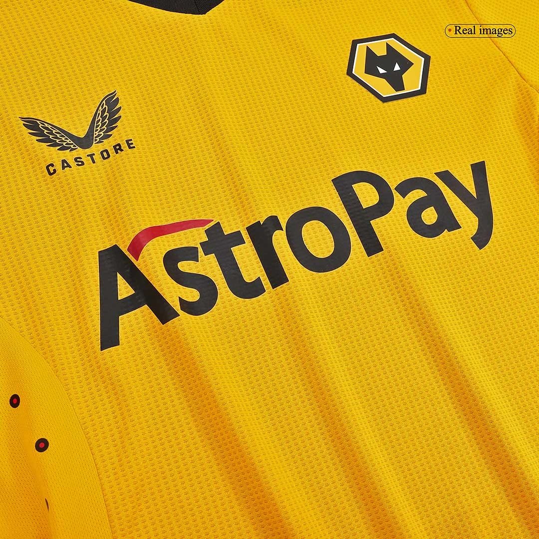 Wolverhampton Wanderers 22/23 Home Jersey (Player Version) — QC