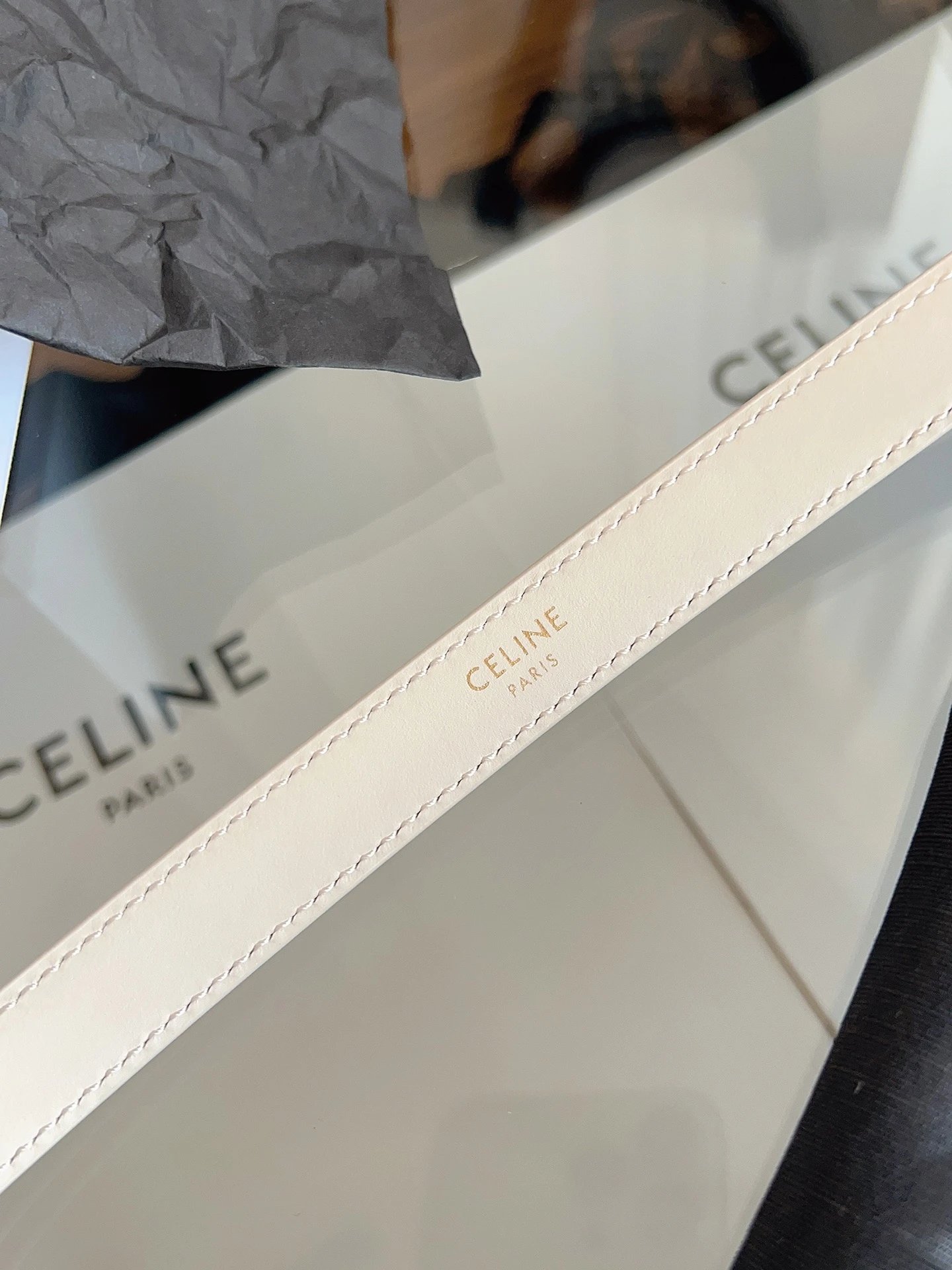 Celine Leather Belt Ver.C — photo 8