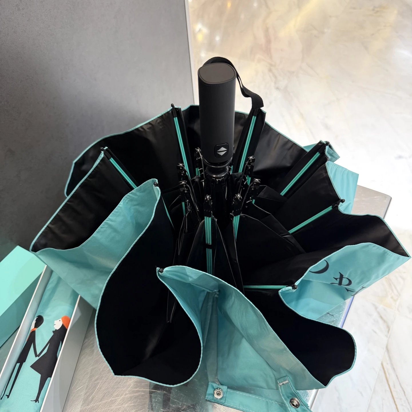 Tiffany UV Protection Folding Umbrella Ver.F — QC