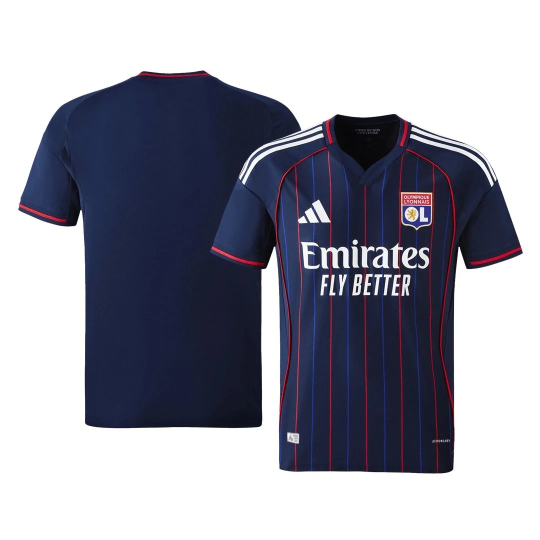 Olympique Lyonnais Authentic 25/26 Away Jersey (Player Versi — photo 3