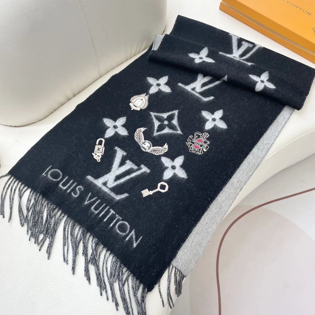 Louis Vuitton Cashmere Scarf Ver.D — Photo 3