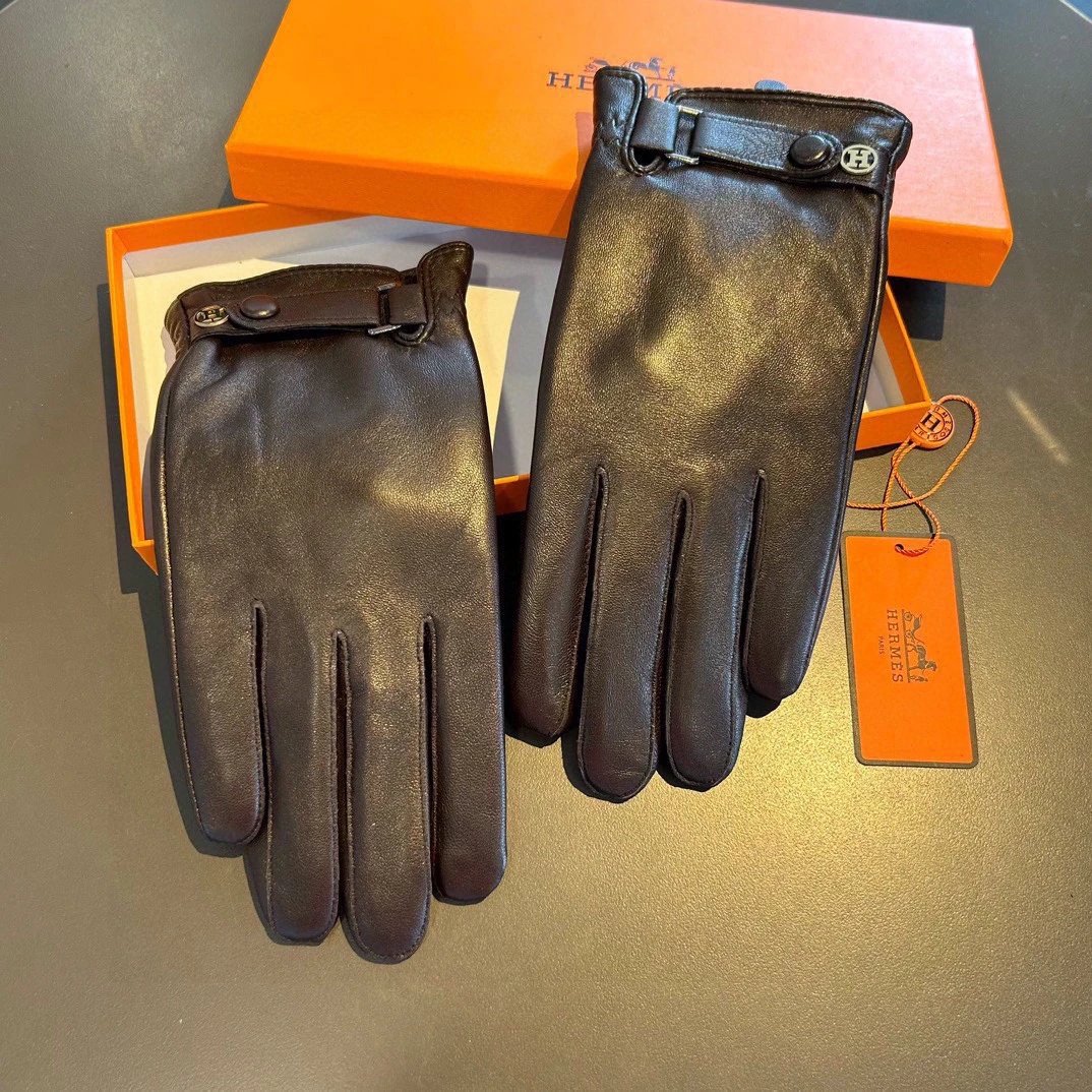 Hermes Lambskin Gloves Ver.A — Photo 8