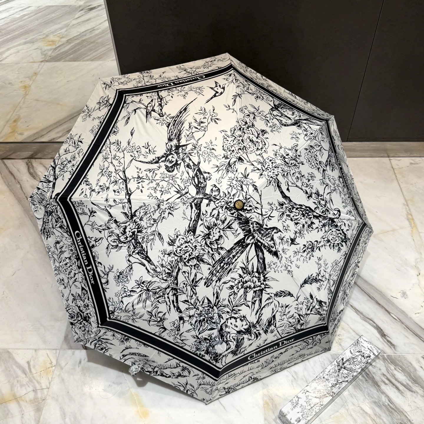 Dior UV Protection Folding Umbrella Ver.J — Zdjęcie 8