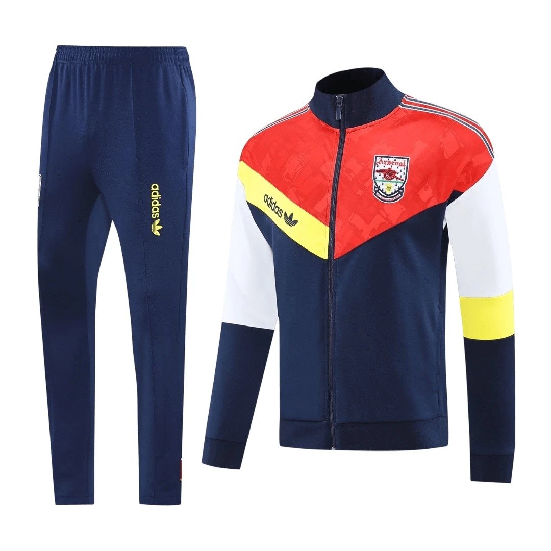 Arsenal Jacket Tracksuit 2025 26 Navy Red — photo 2