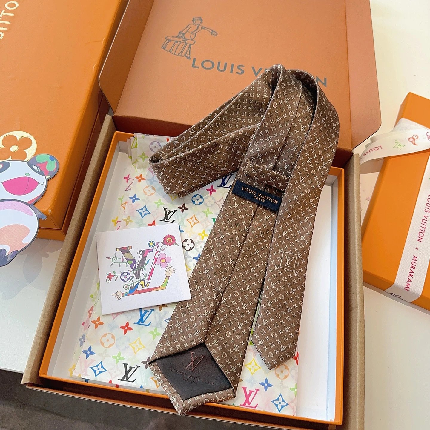 Louis Vuitton Silk Tie Ver.K — Photo 7