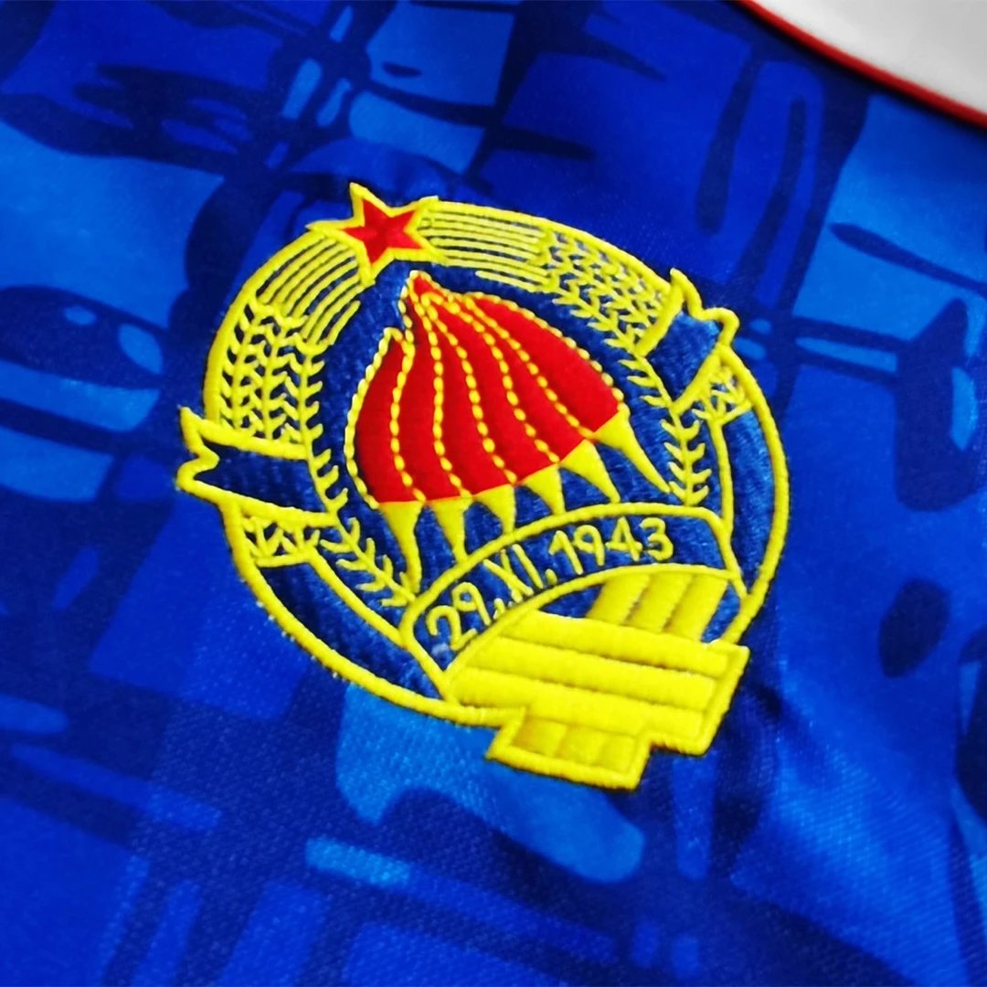 Yugoslavia 1992 Retro Home Jersey — photo 3