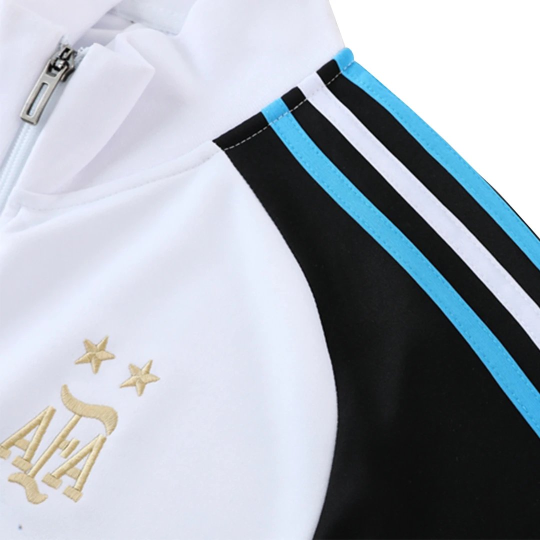 Argentina Track Jacket 2022 23 White Black Three Stars — photo 4