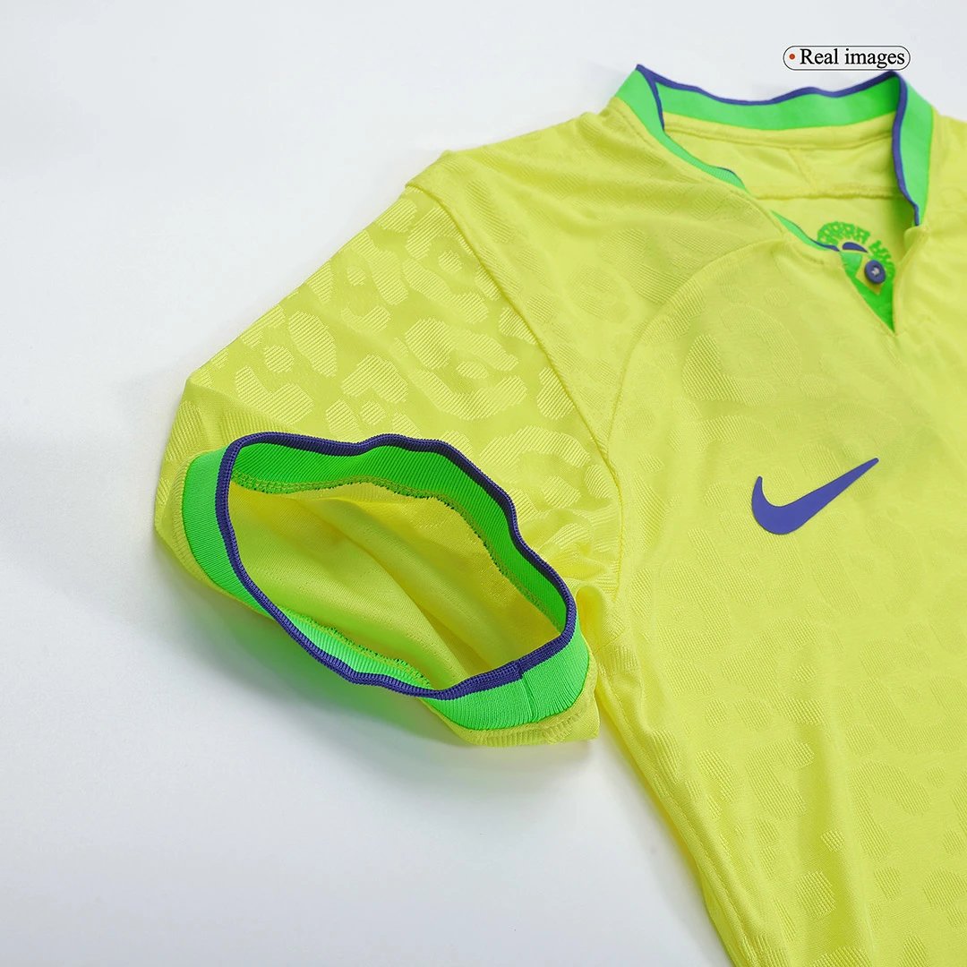 Brazil 2022 Home Jersey (Player Version) — QC