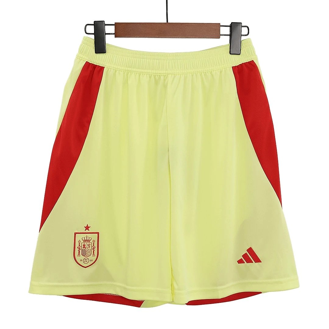 Spain 2024 Away Soccer Shorts — QC