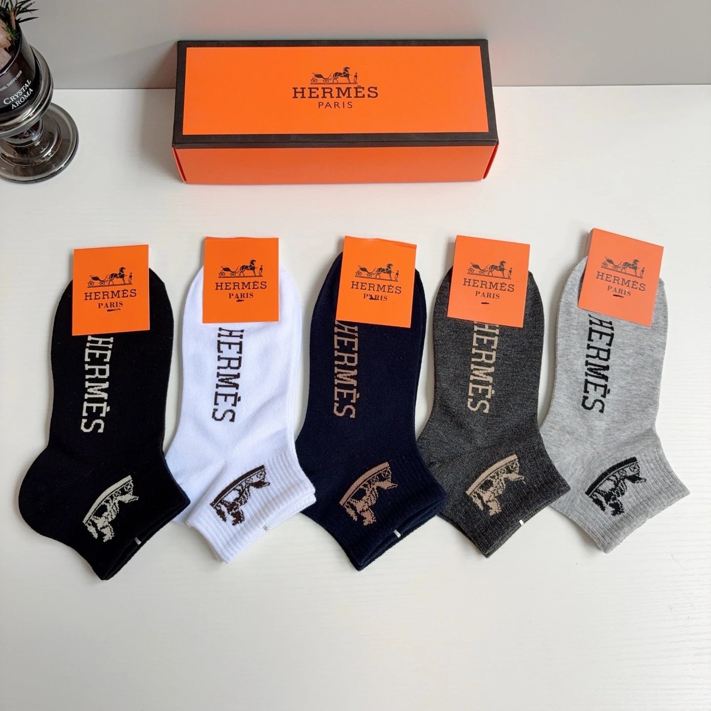 Hermes No-Show Socks Ver.A — photo 3