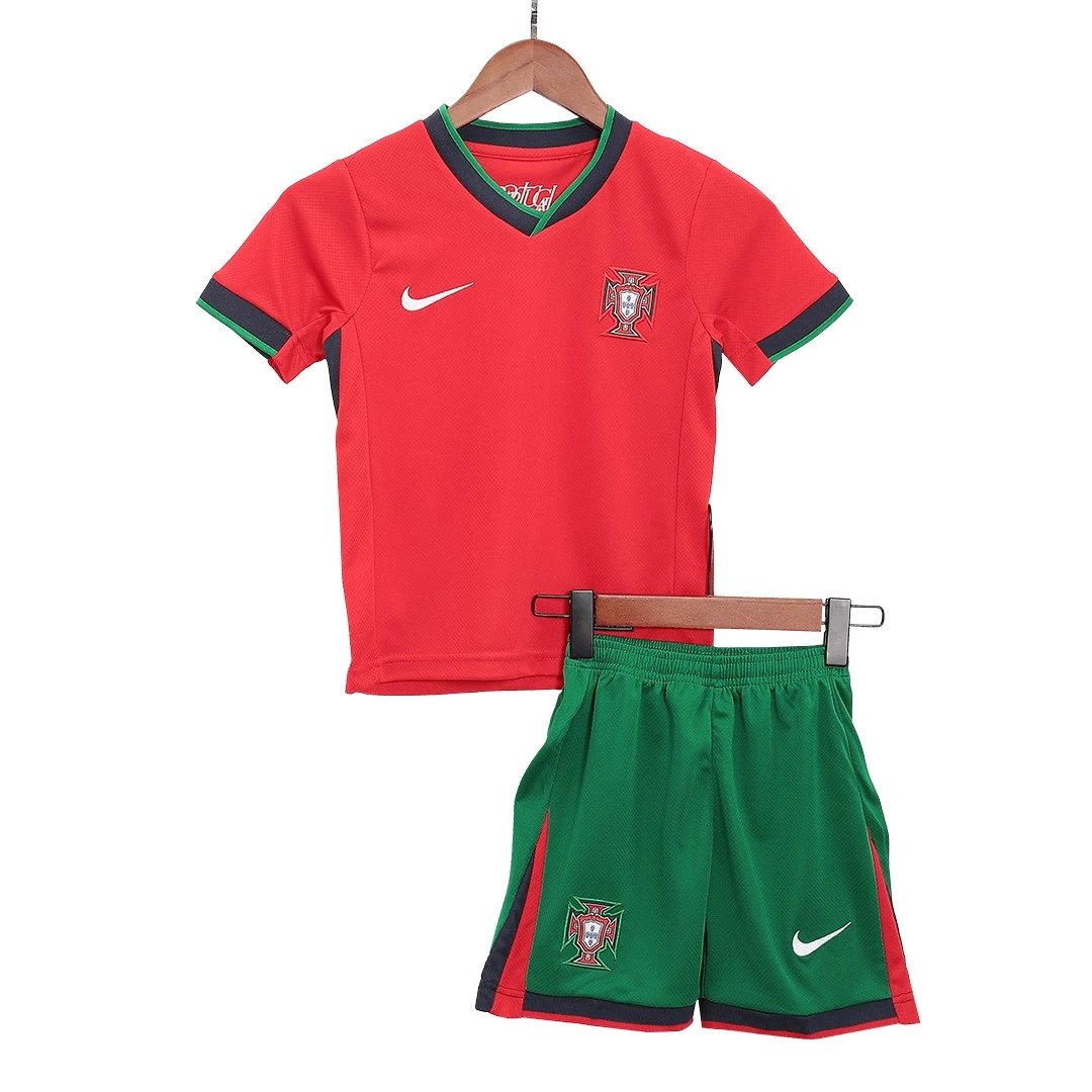 Portugal 2024 Home Jersey - Kids — Photo 3