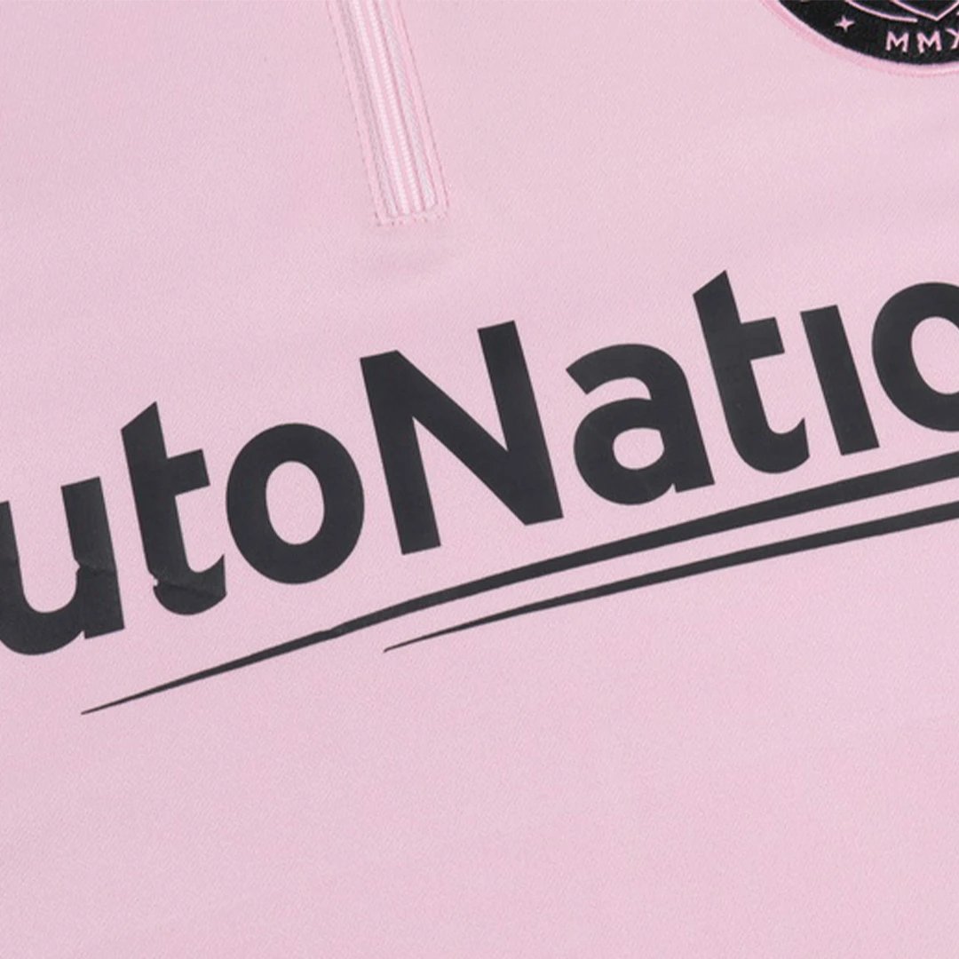 Inter Miami 2023 CF 1 4 Zip Tracksuit 24 Pink — Photo 11