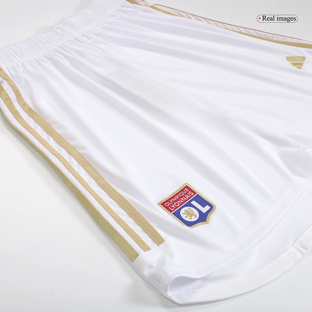 Olympique Lyonnais Home Soccer Shorts 2023 24 — photo 7