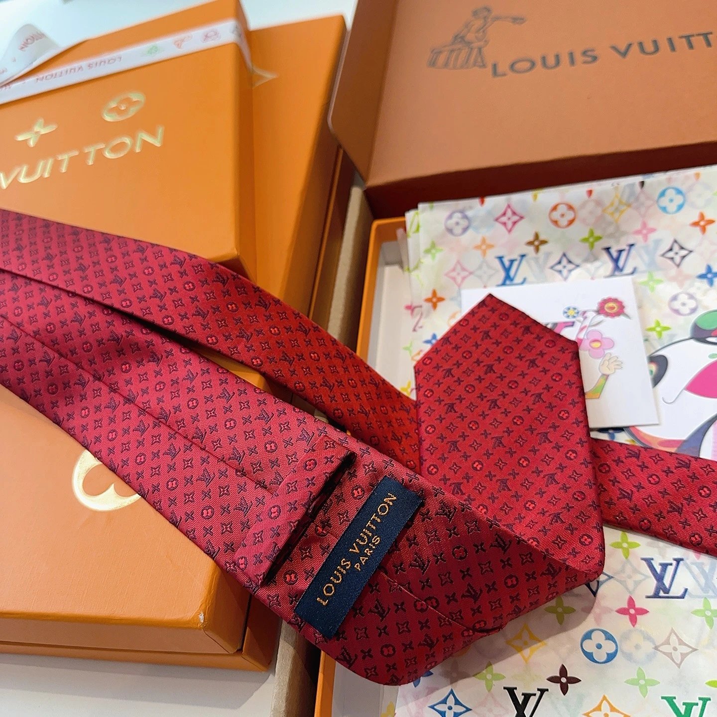 Louis Vuitton Silk Tie Ver.N — Photo 9