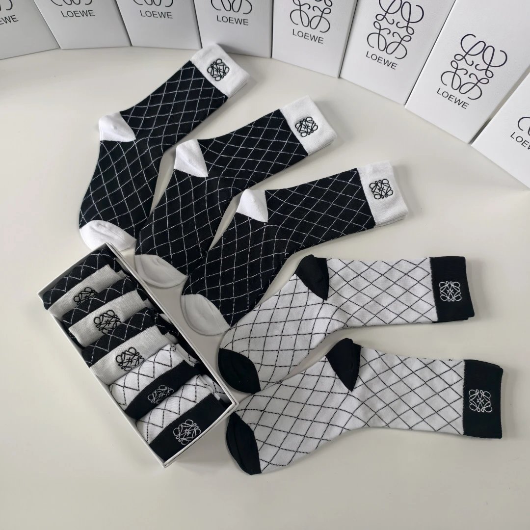 Loewe Crew Socks Ver.B — QC