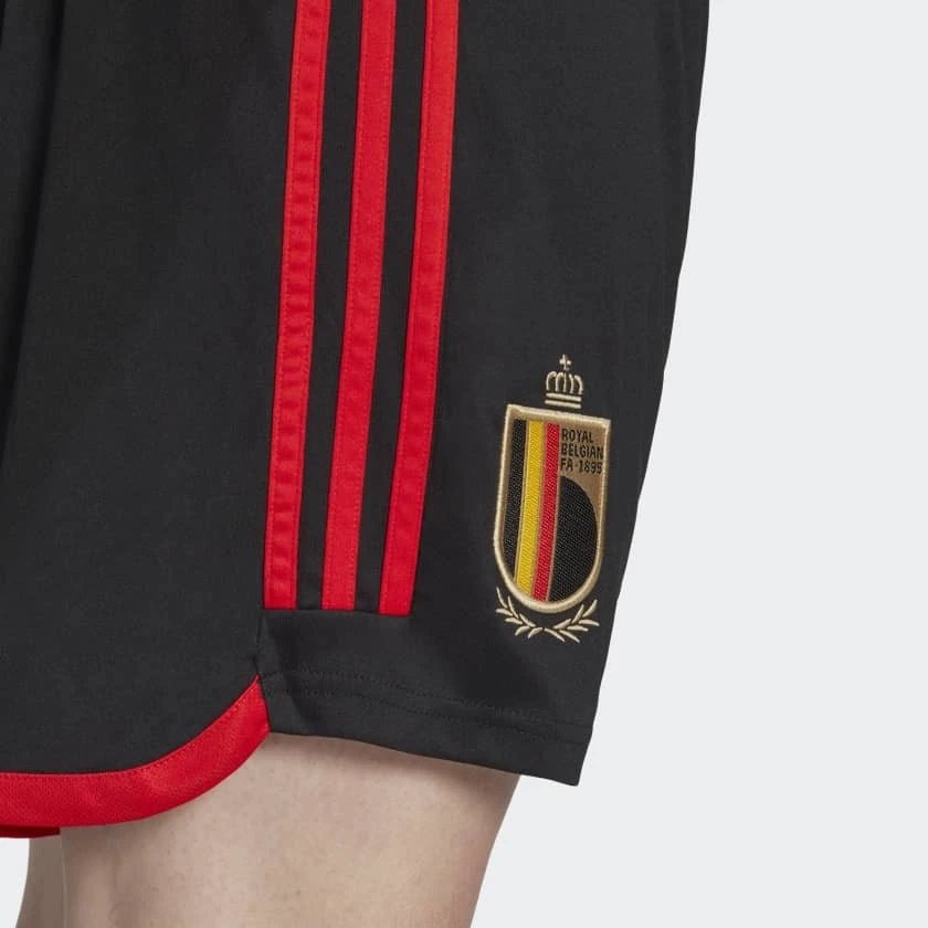 Belgium 2022 Home Soccer Shorts — Photo 3