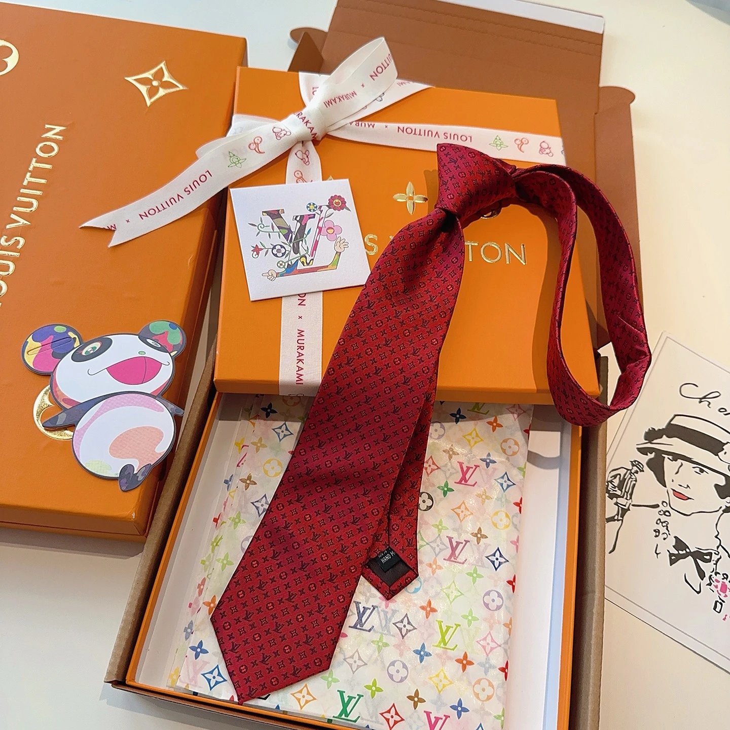 Louis Vuitton Silk Tie Ver.O — QC