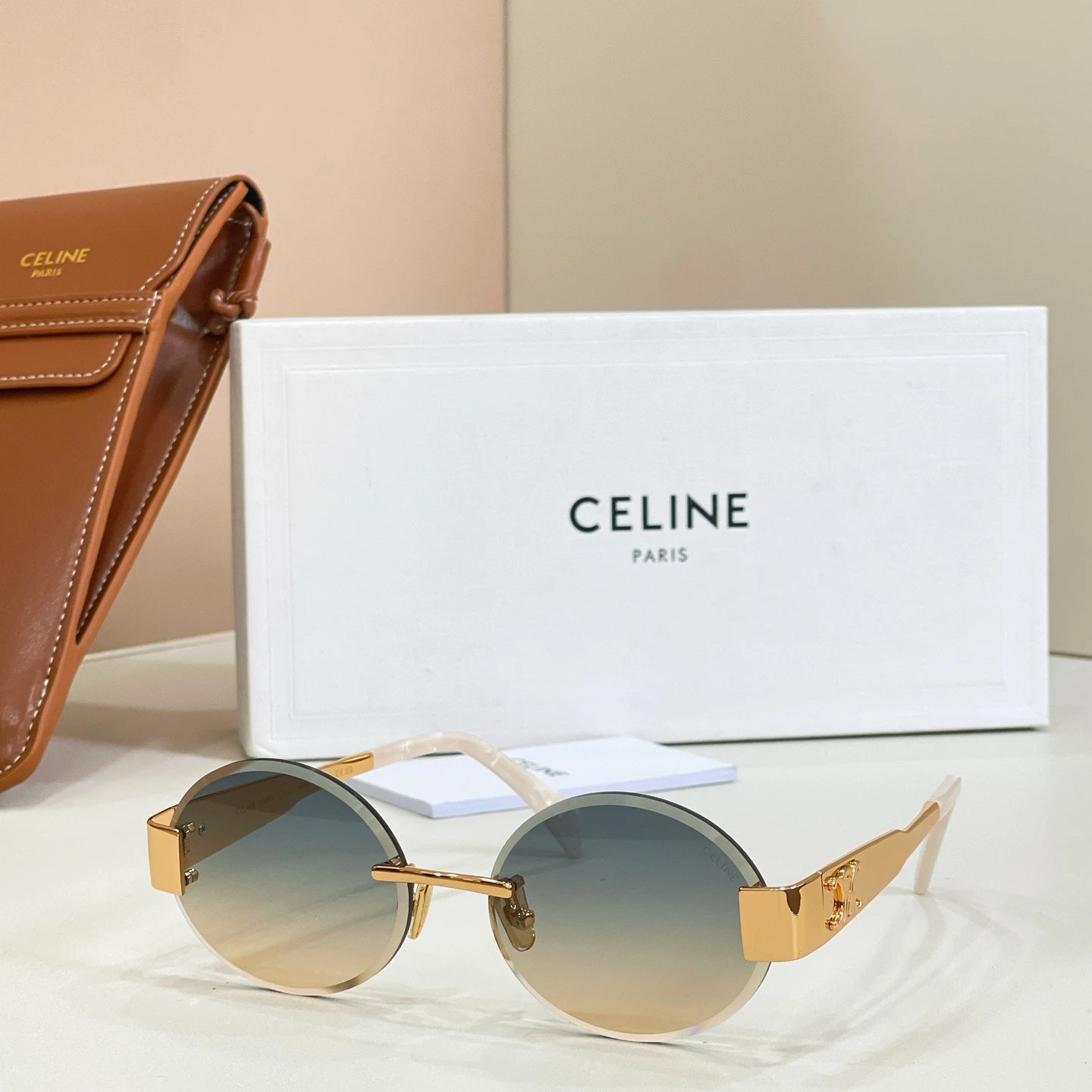 Celine CL42121U Sunglasses 56-17-142 — Zdjęcie 6