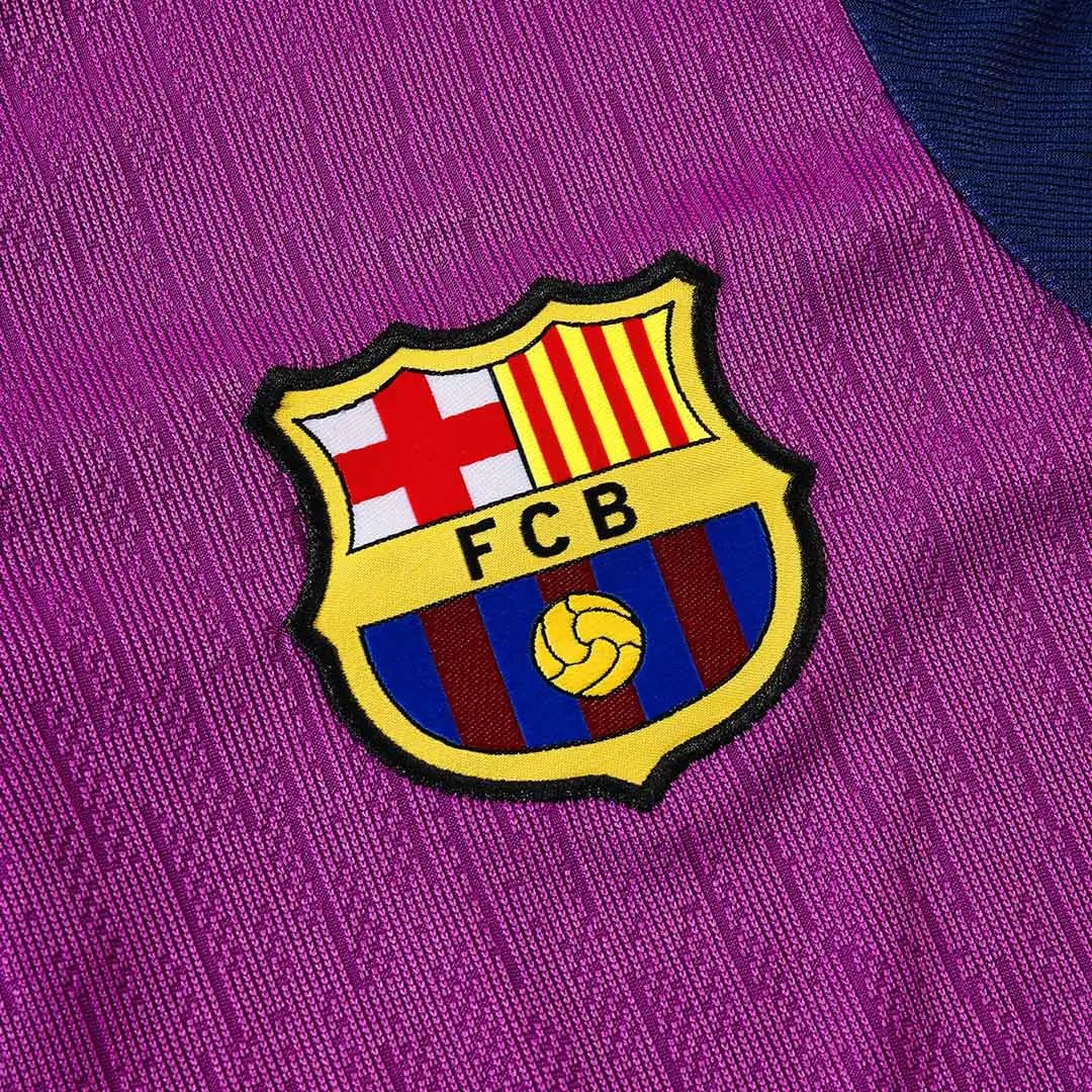 Barcelona 2025 1 4 Zip Tracksuit 26 Kids Purple — Photo 10