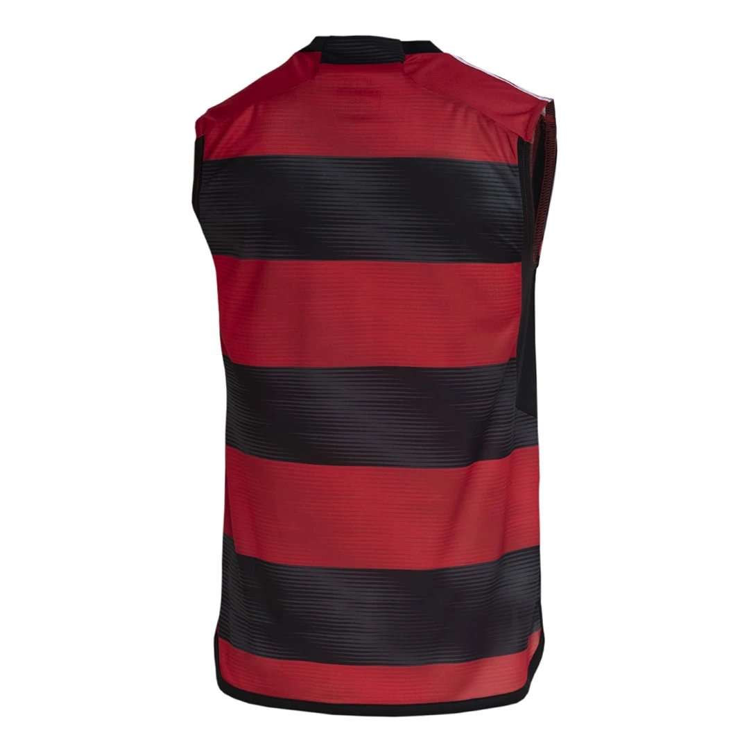 CR Flamengo Sleeveless Top 2023 24 Red Black — photo 2