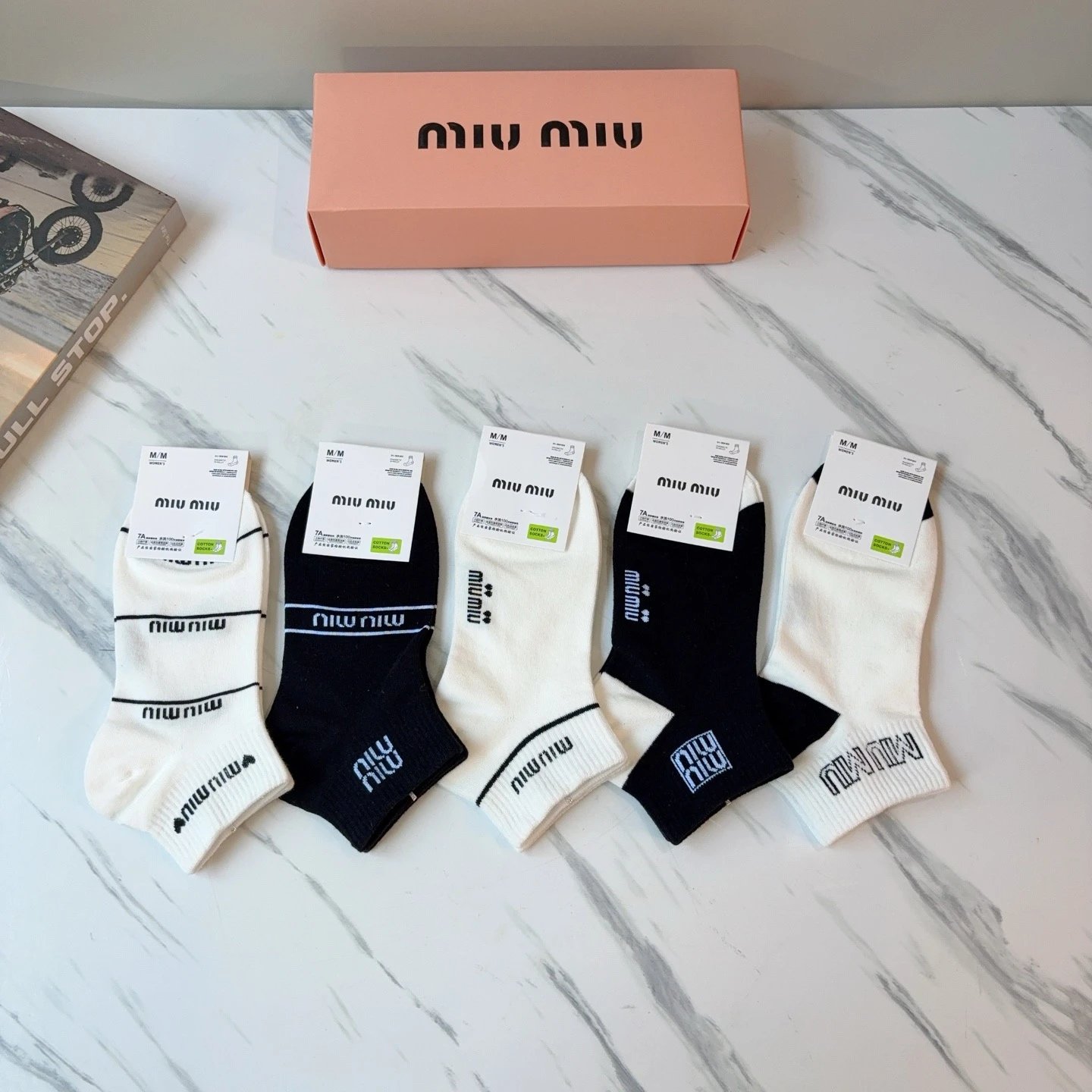 Miu Miu Cotton Socks Ver.A — photo 3