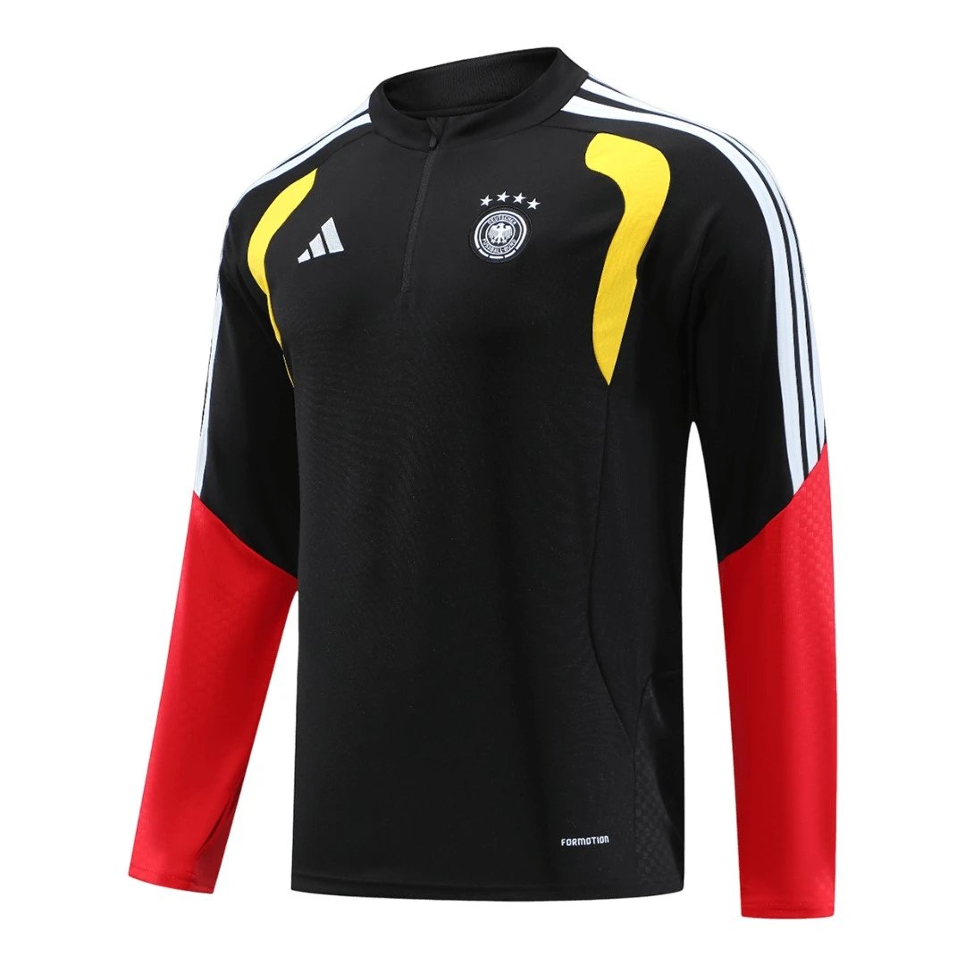Germany 1 4 Zip Tracksuit 2026 Black — photo 5