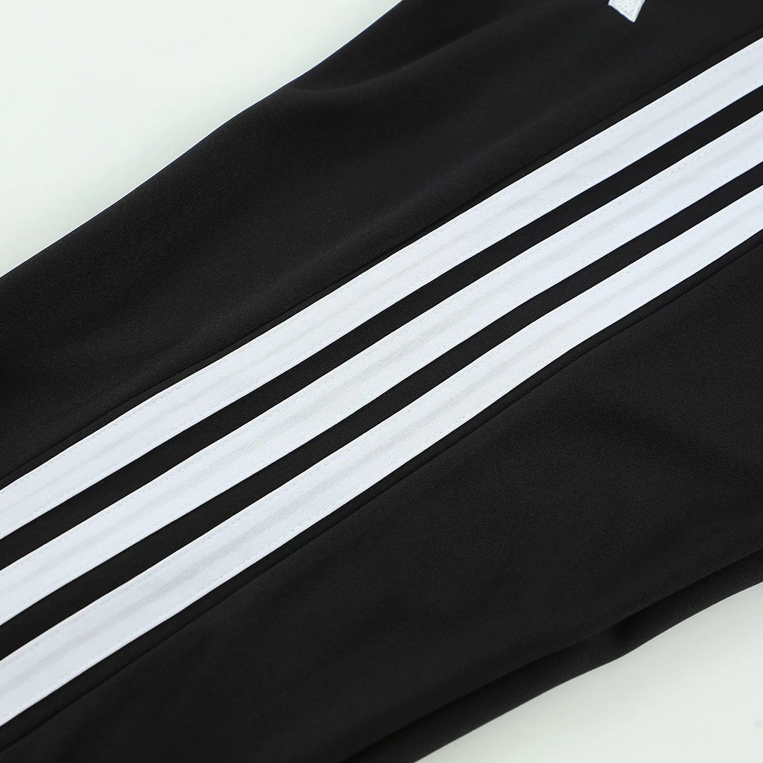Germany 2026 1 4 Zip Tracksuit Kids Black — QC