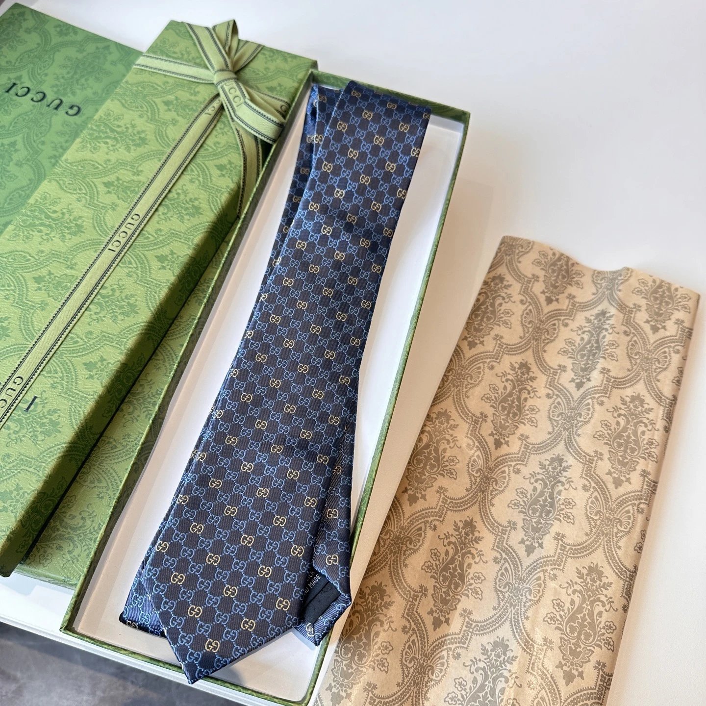 Gucci Silk Tie Ver.N — QC