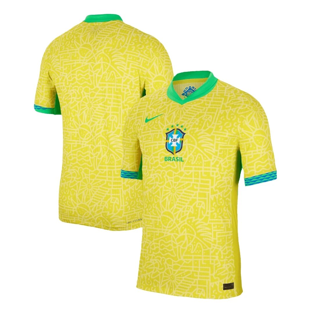 Brazil 2024 Home Jersey (Player Version) — Zdjęcie 15