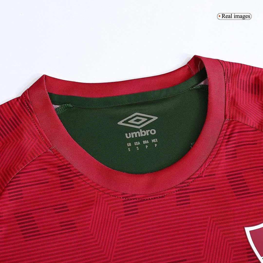 Fluminense FC Pre Match Red Green 23/24 Pre-Match Jersey — photo 3