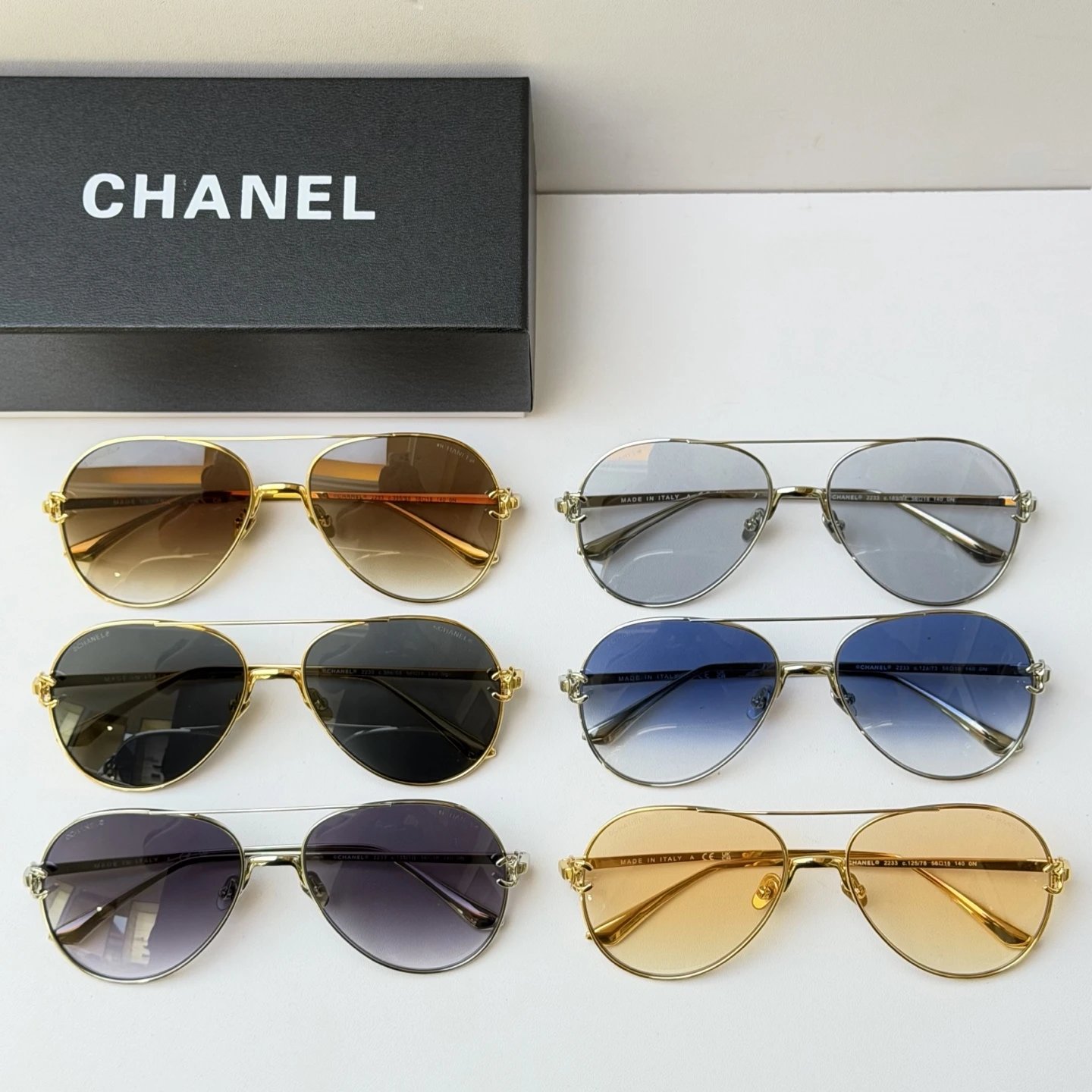 Chanel 2233 Sunglasses 56-18-140 Ver.A — photo 9