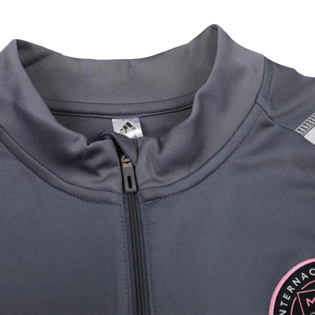Inter Miami CF 1 4 Zip Tracksuit 2023 24 Kids Gray — photo 6