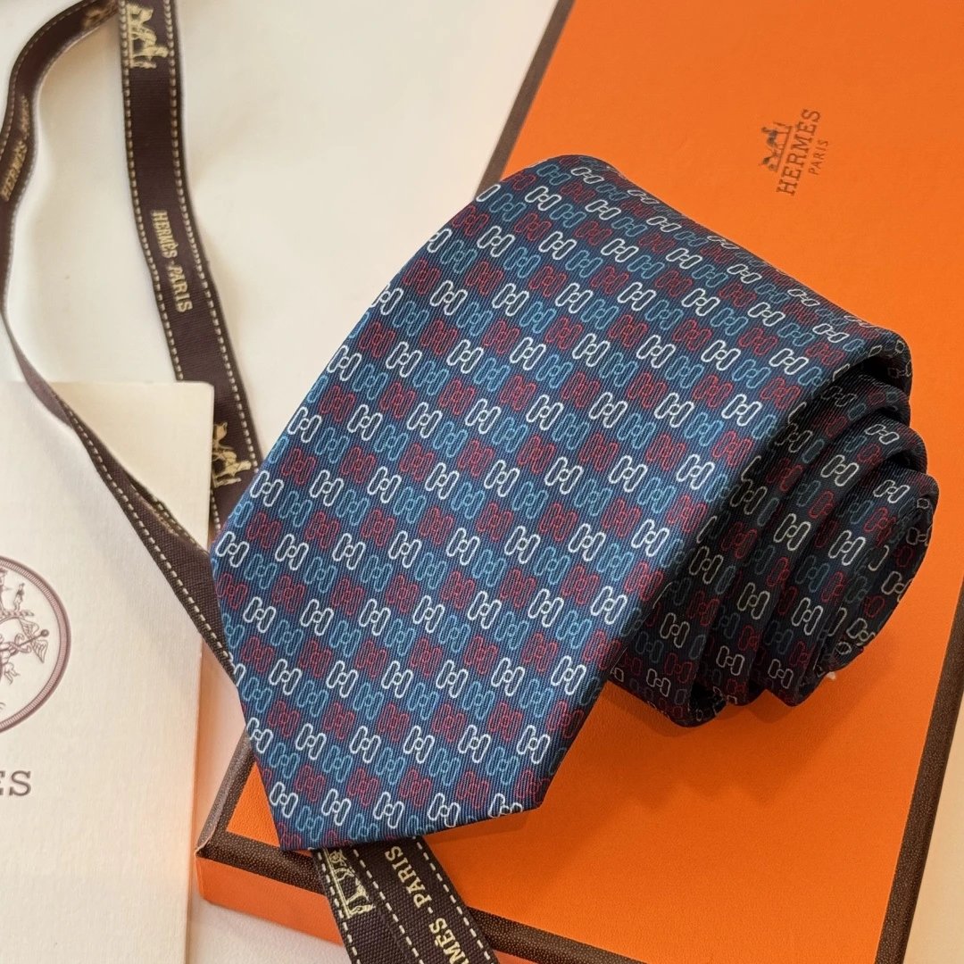 Hermes Silk Tie Ver.C — Photo 8