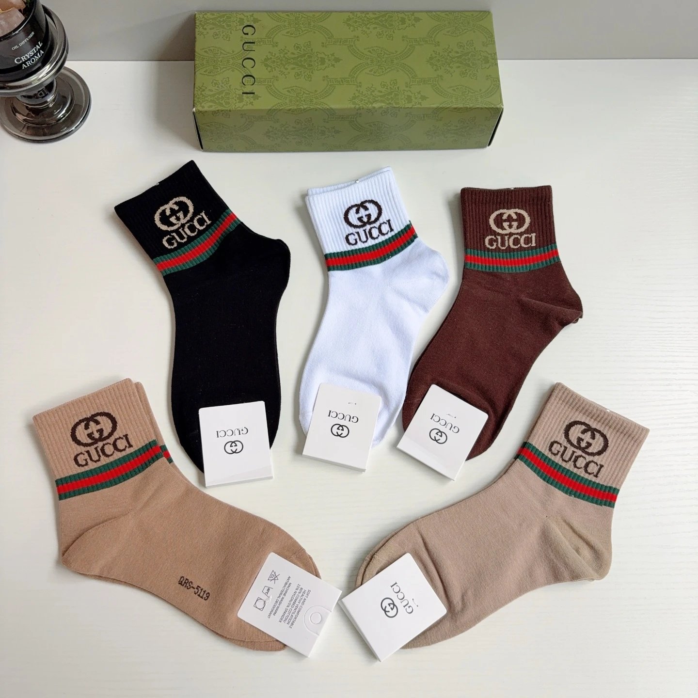 Gucci Crew Cotton Socks Ver.A — photo 6