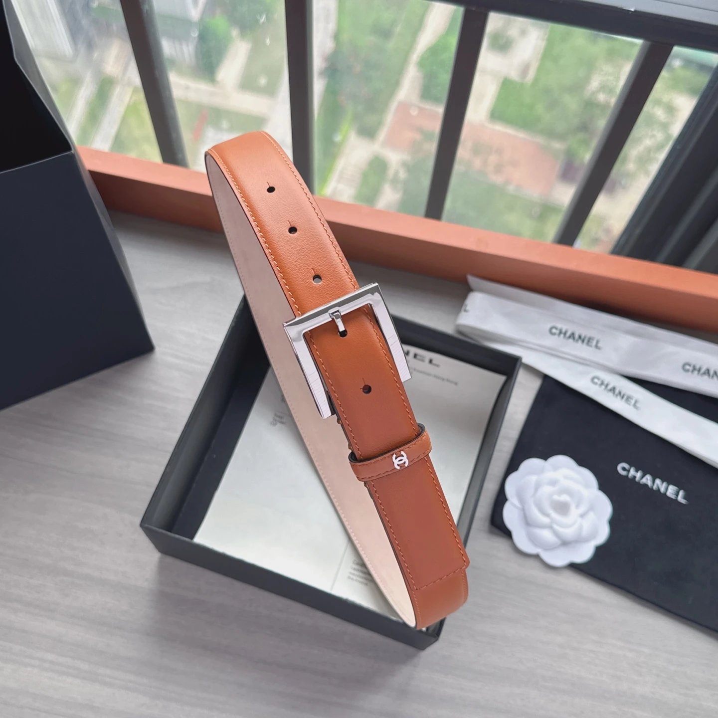 Chanel Leather Reversible Belt Ver.A — photo 3