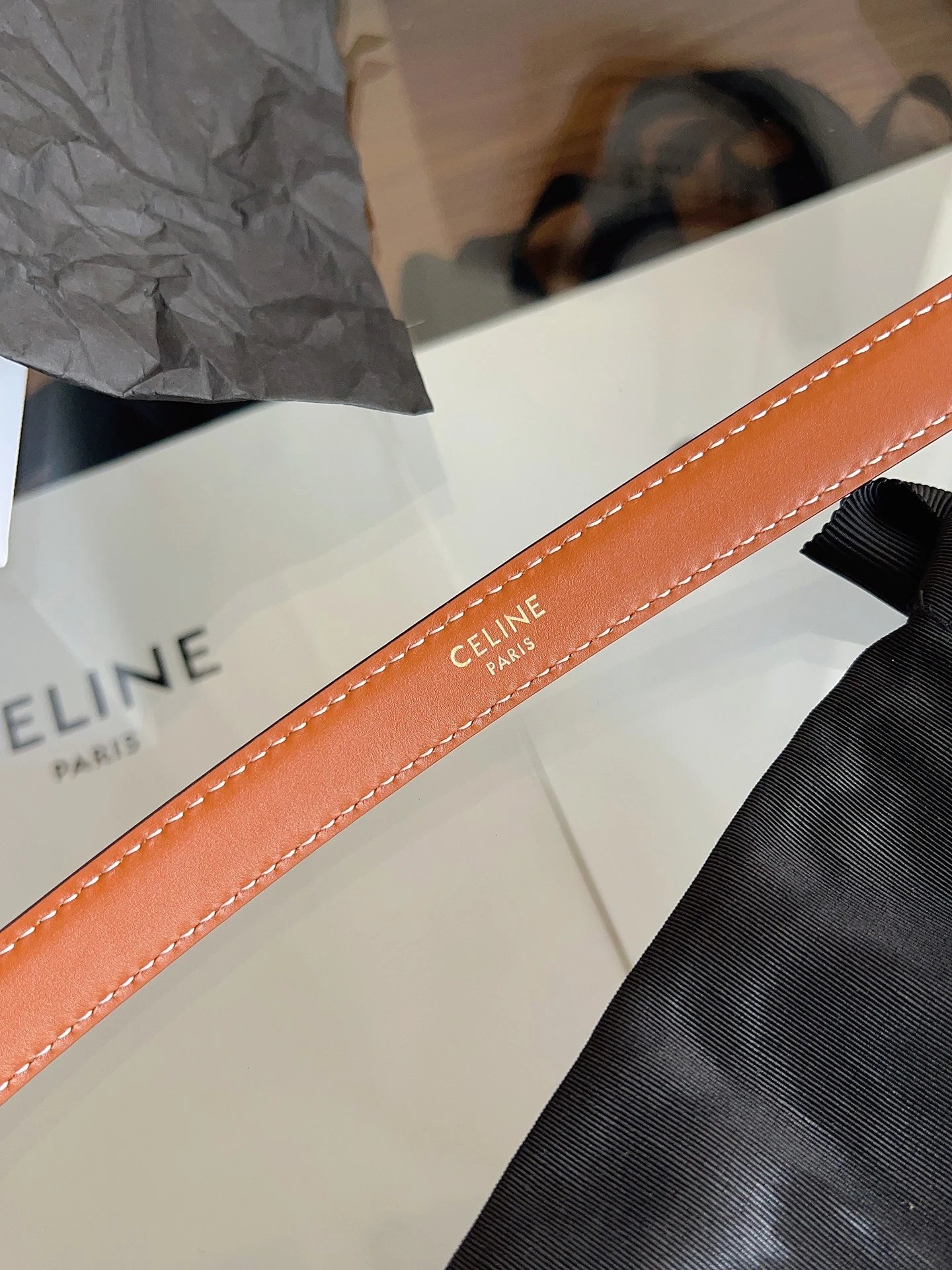 Celine Leather Belt Ver.D — photo 8