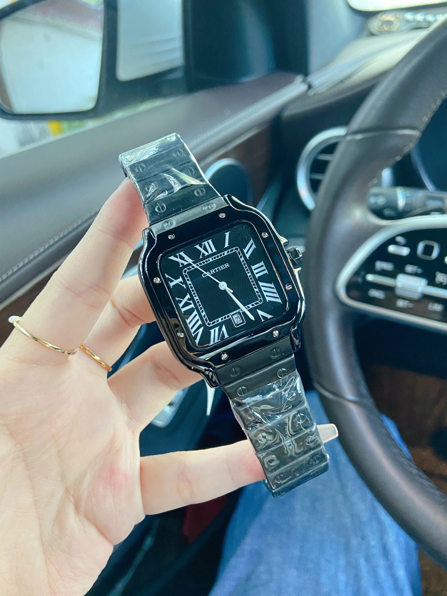 Cartier Santos Quartz Watch 41.3mm — Zdjęcie 3