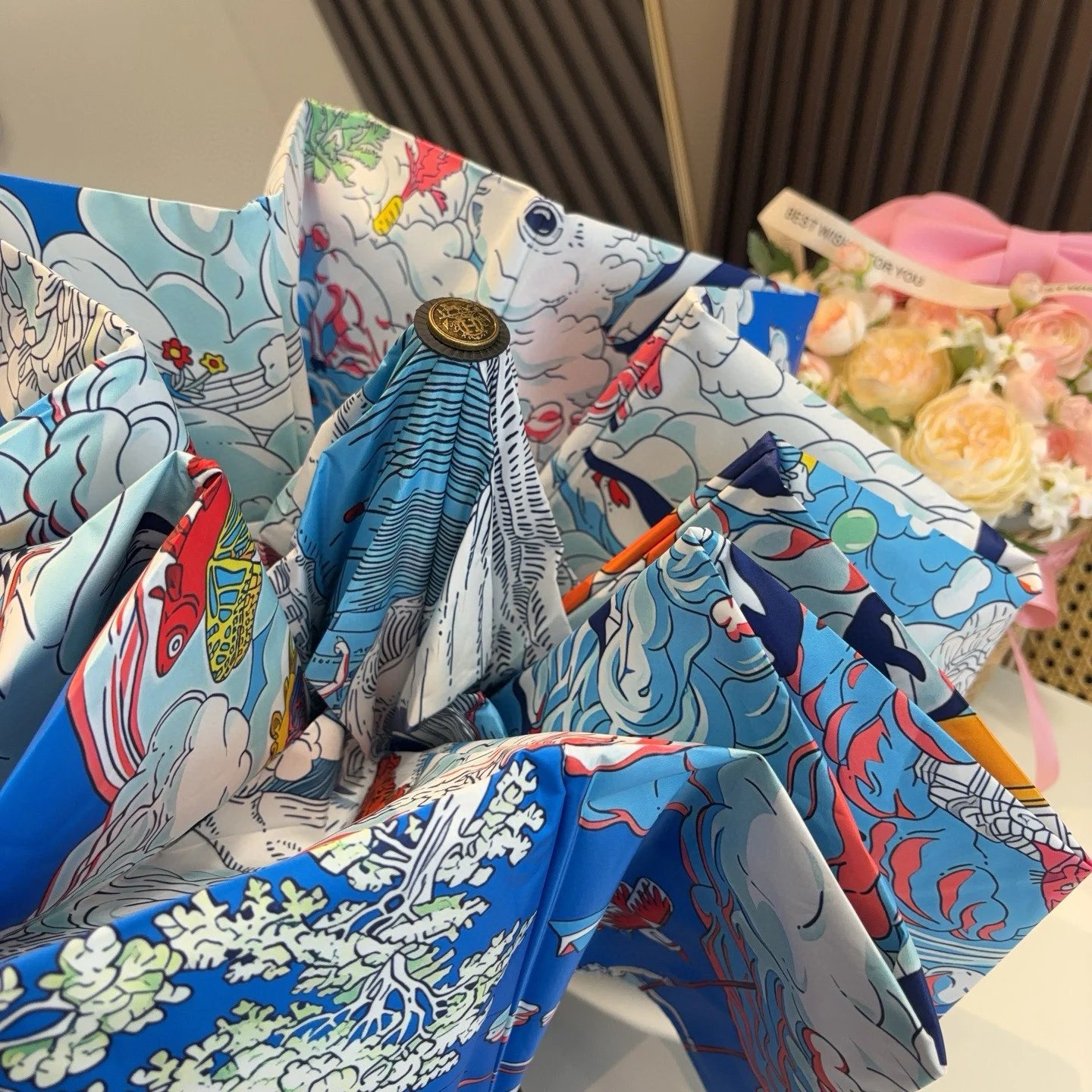 Hermes UV Protection Folding Umbrella Ver.L — Photo 5