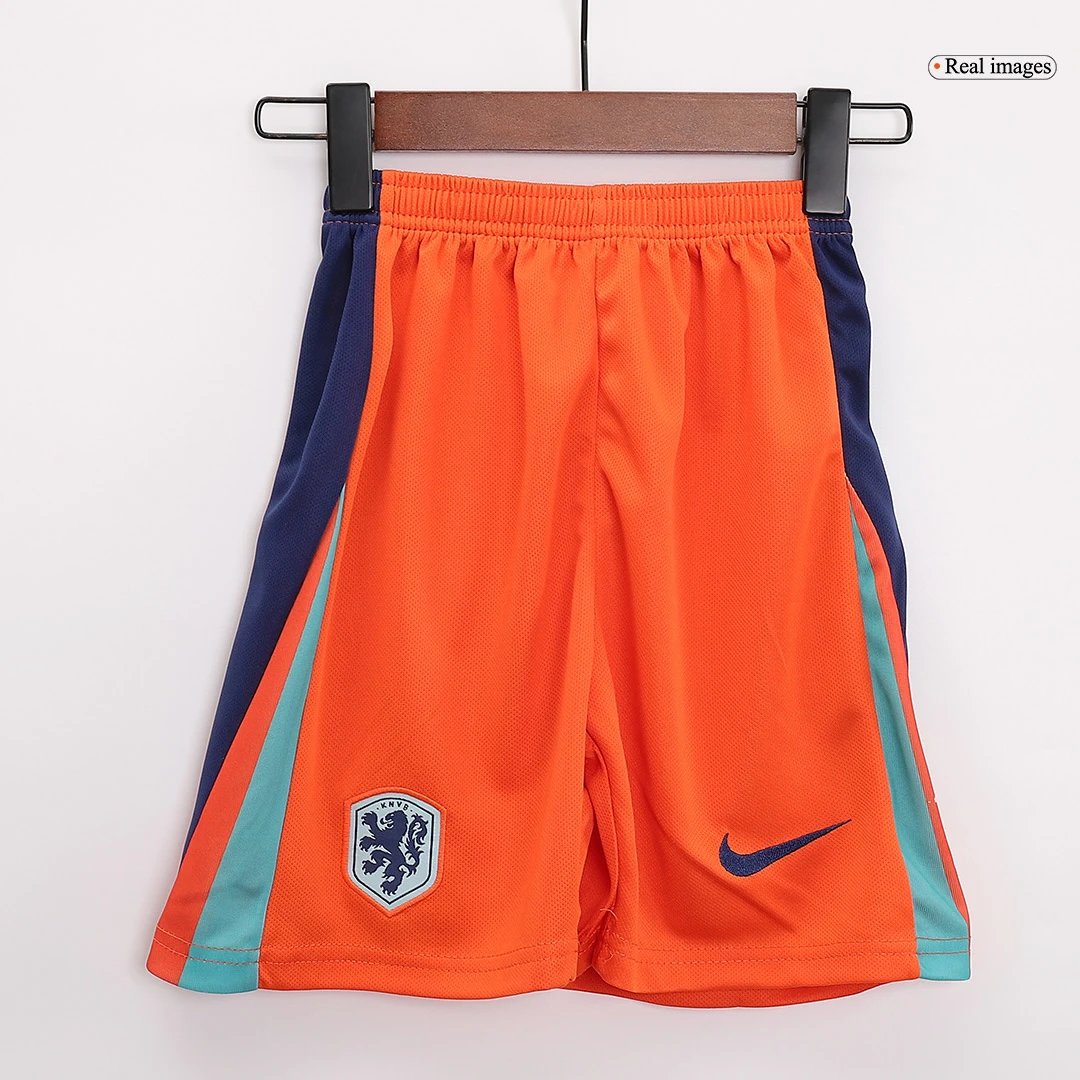 Netherlands 2024 Home Jersey - Kids — Zdjęcie 6