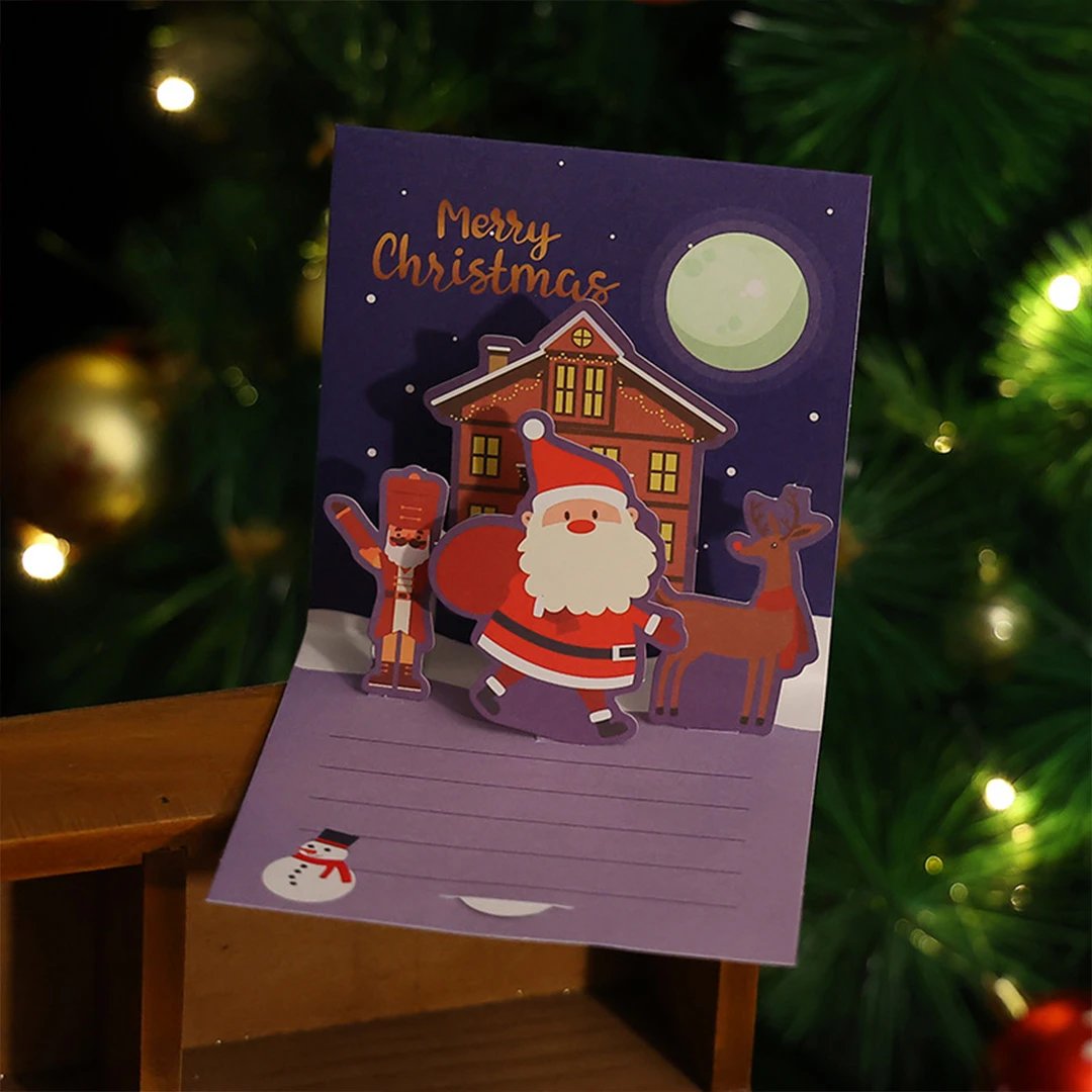 1 Pcs Random Style Personalized Christmas Greeting Card — photo 5