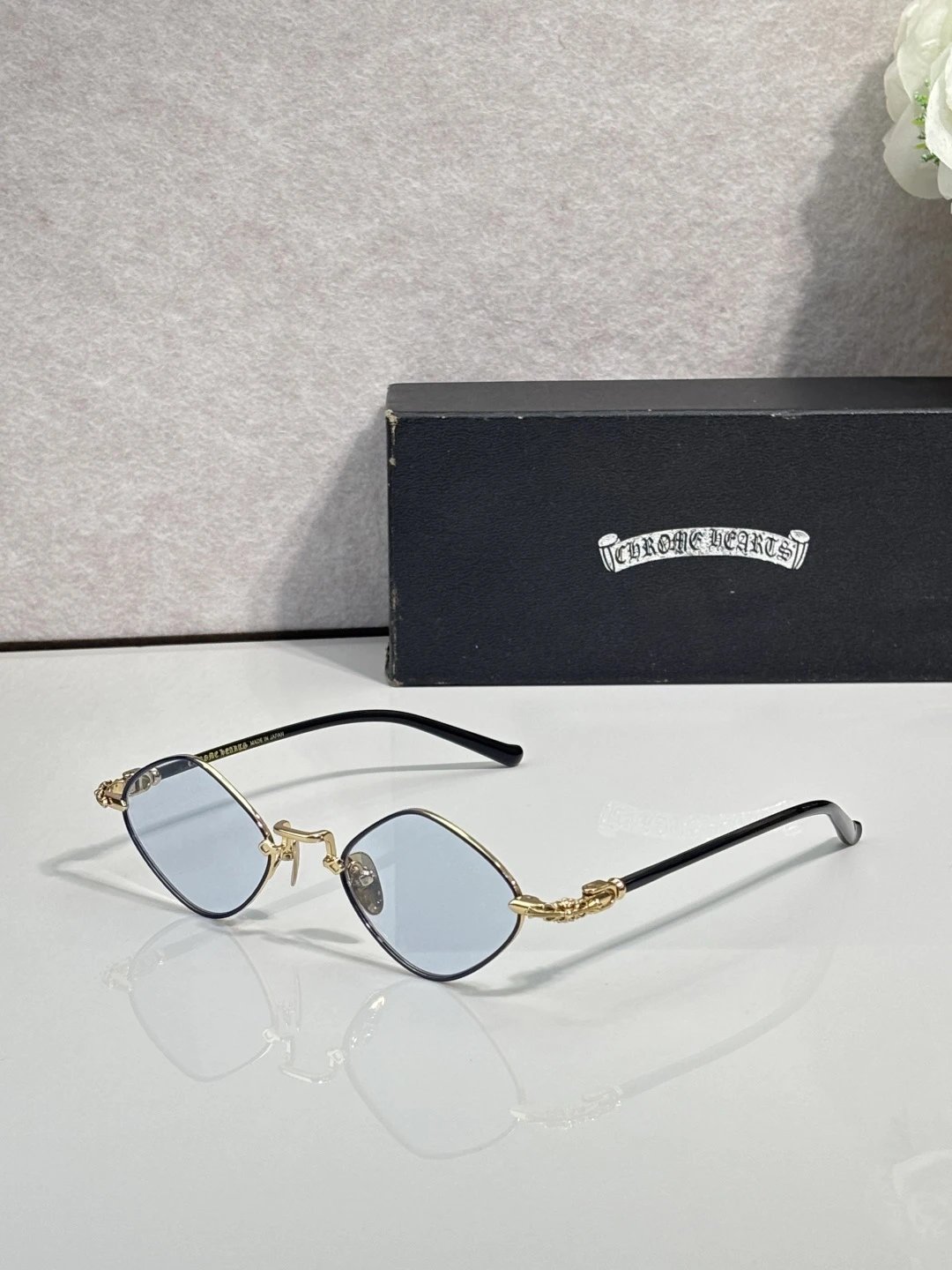 Chrome Hearts DIAMOND DOG Sunglasses 50-22-145 Ver.A — photo 4