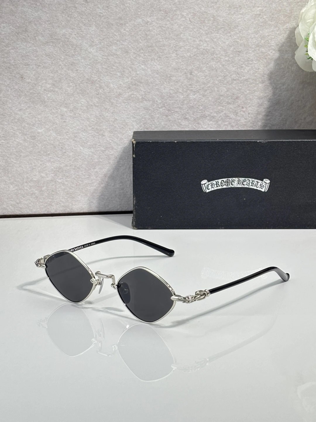 Chrome Hearts DIAMOND DOG Sunglasses 50-22-145 Ver.A — photo 3