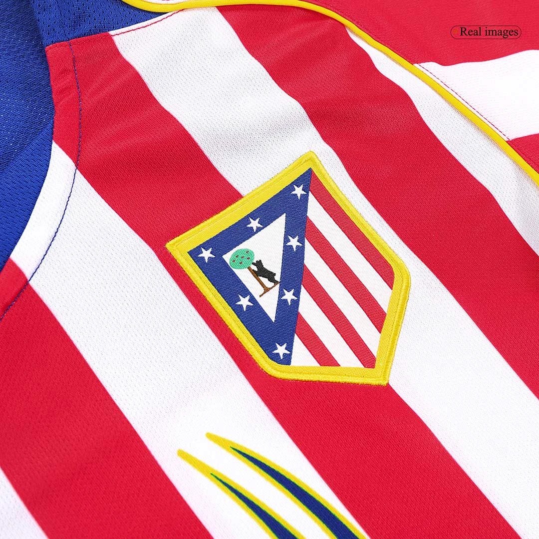 Atletico Madrid 2004/05 Retro Home Jersey — Photo 10