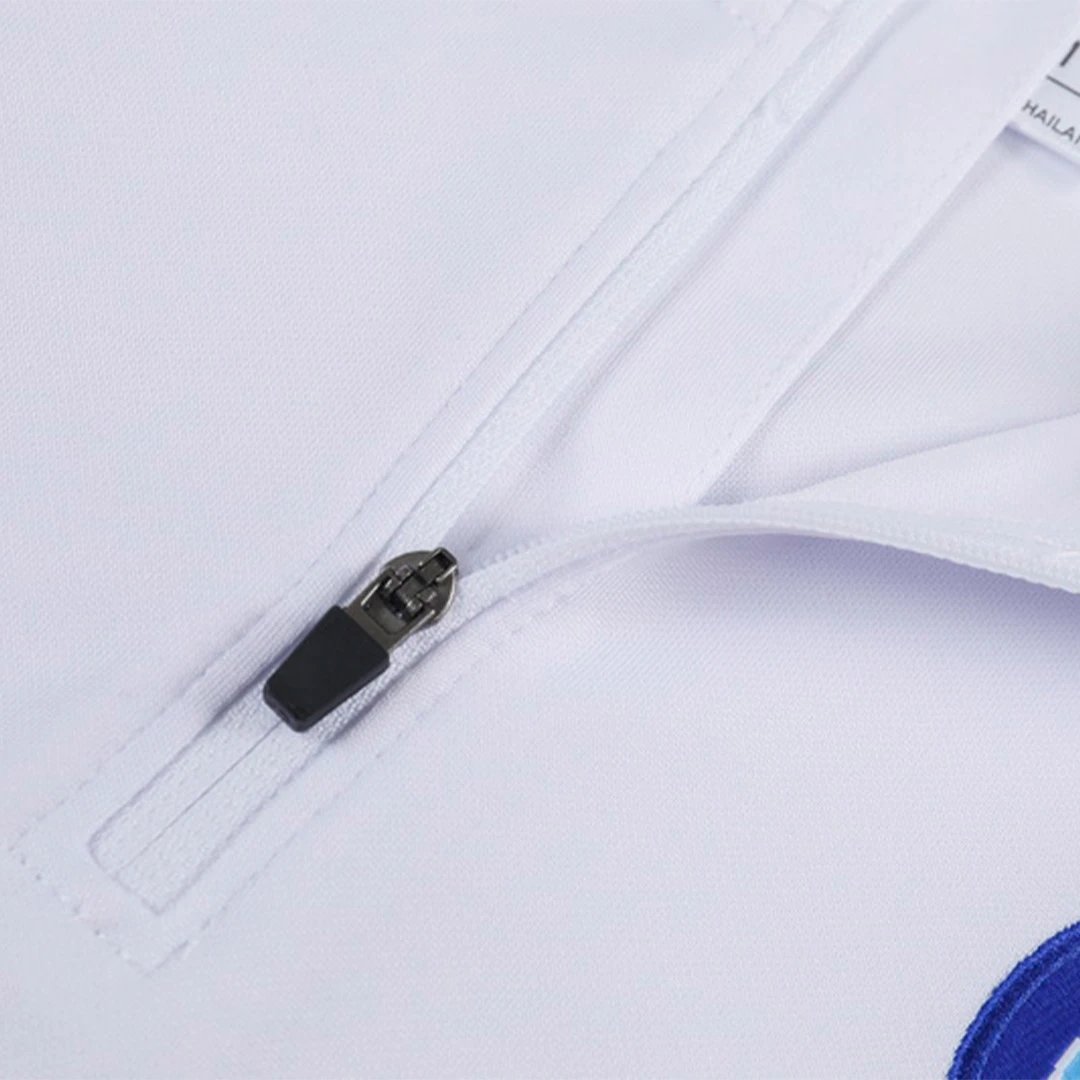 Napoli 1 4 Zip Tracksuit 2023 24 White — photo 8